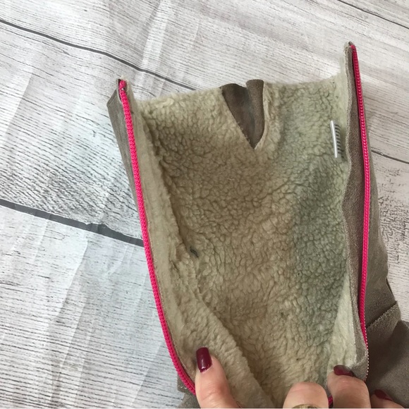 Big Girls Mini Boden Suede Boots Size 4.5 - Picture 6 of 15